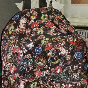 Ed Hardy Lightweight backpack- Cute but Damaged